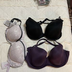3- Victoria’s Secret Bras 36DDD & 38DDD